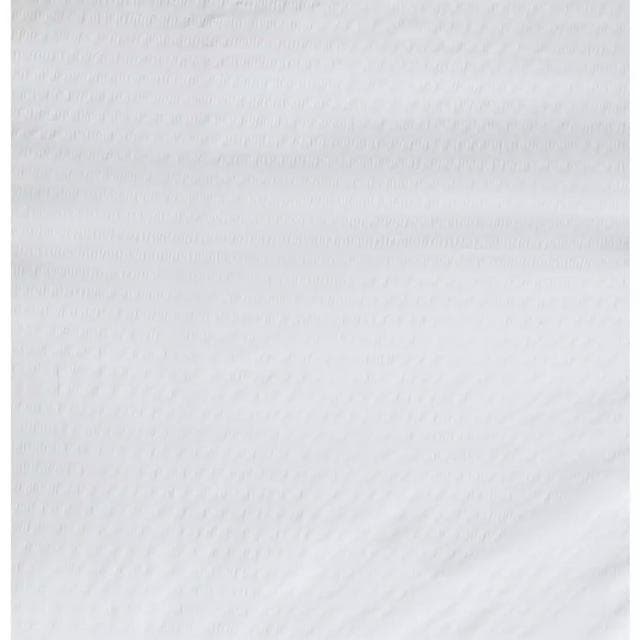 Habitat White Seersucker Duvet Set - gallery image 2