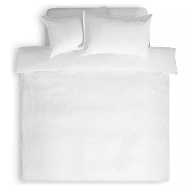 Habitat White Seersucker Duvet Set - gallery image 3