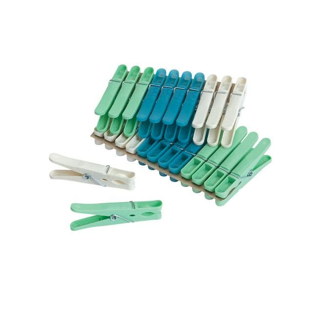 Sainsbury's Home Pack of 24 Recycled Plastic Pegs - gallery image 1