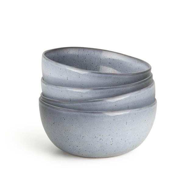 Habitat Evora Cereal Bowl Blue - gallery image 2