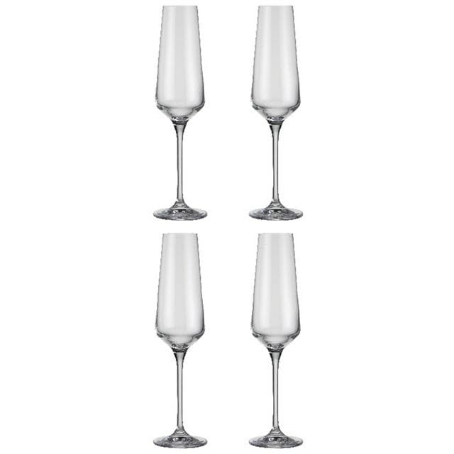 Habitat Dalston Set of 4 Champagne Flutes - gallery image 1