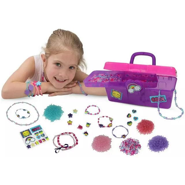 Chad Valley Be U Bead Box With 5000 Beads - gallery image 1