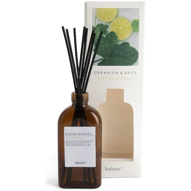 Habitat 150ml Scented Diffuser - Geranium & Basil - gallery image 1