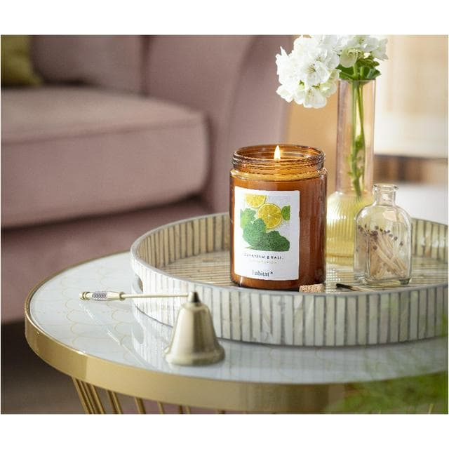 Habitat Scented Jar Candle - Geranium & Basil - gallery image 2