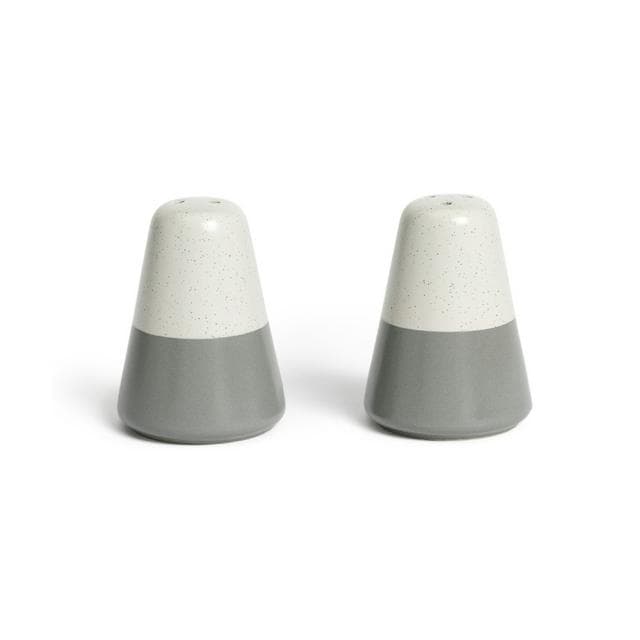 Habitat Grey Speckle Salt & Pepper Shaker - gallery image 1