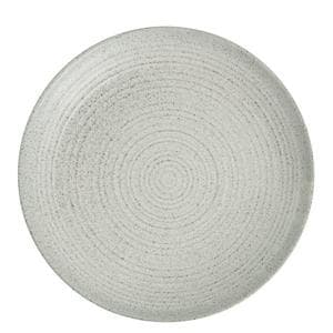 Habitat Textured Ripple Side Plate - Chalk