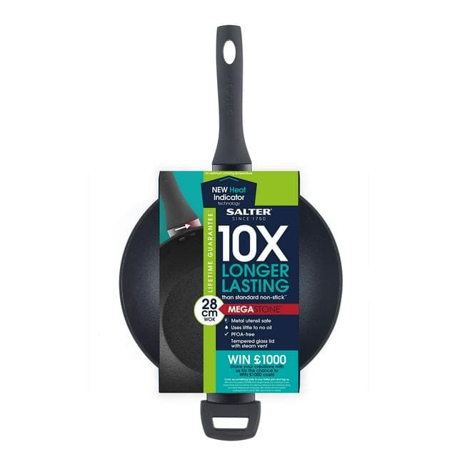 Salter Megastone 260 Thermo 28cm Frying Pan - gallery image 4