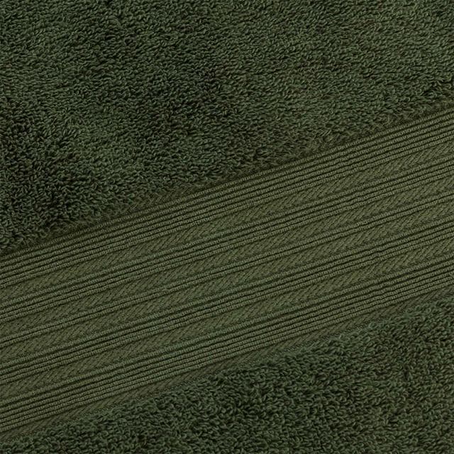 Habitat Egyptian Bath Towel - Forest Green - gallery image 3