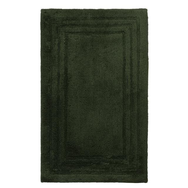 Habitat Deep Pile Bath Mat - Forest Green - gallery image 1