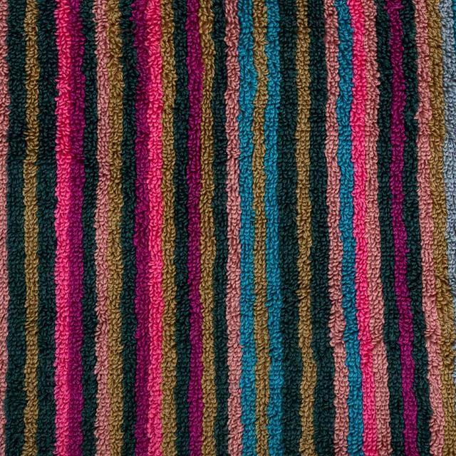 Habitat Skinny Bright Stripe Hand Towel - gallery image 3