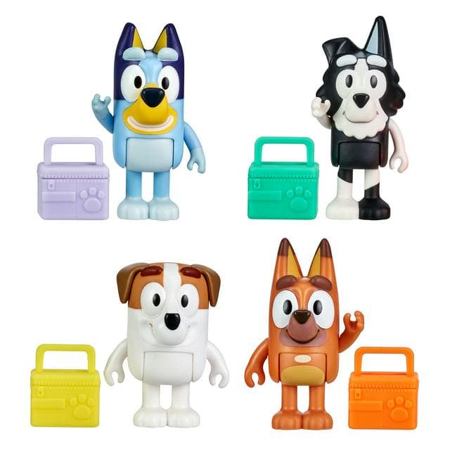 Bluey Pack of 4 Figure Assortment - gallery image 2