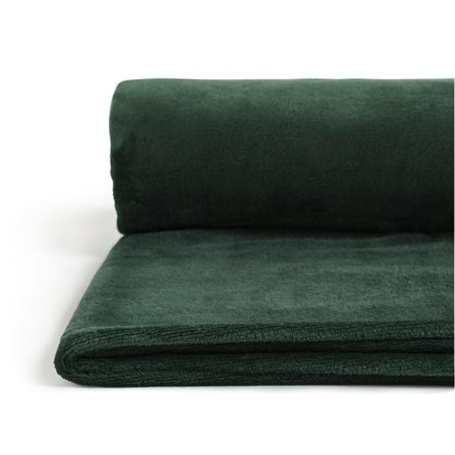Sainsbury's Home Fleece Throw - Emerald - 125X150cm - gallery image 2