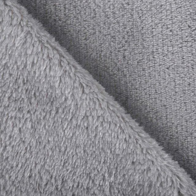 Sainsbury's Home Super Soft Fleece Throw - Flint Grey - 125x150cm - gallery image 2