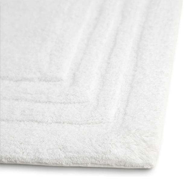 Habitat Cotton Deep Pile Tufted Bath Mat - White - gallery image 4