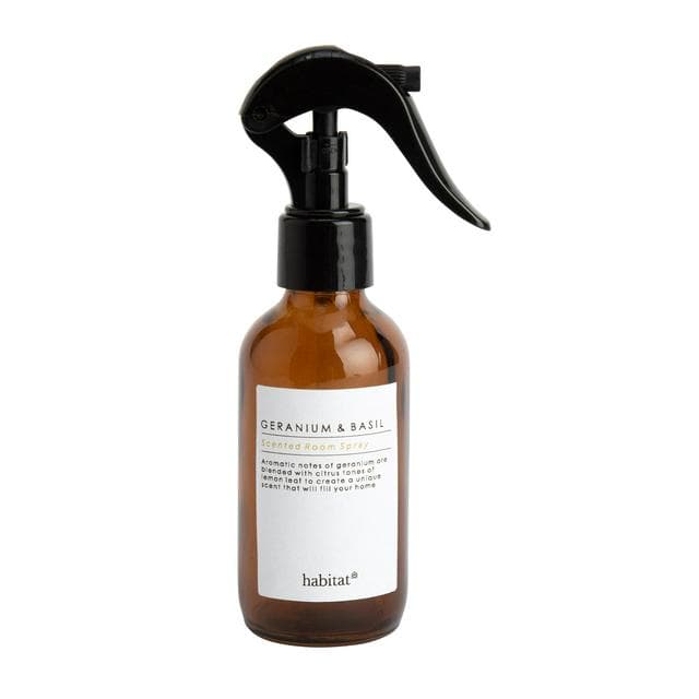 Habitat 100ml Room Spray - Geranium & Basil - gallery image 1