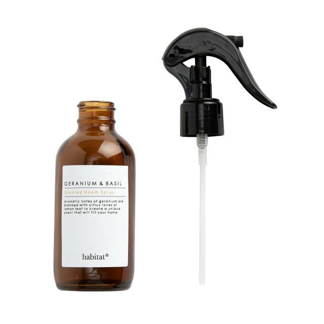 Habitat 100ml Room Spray - Geranium & Basil - gallery image 3