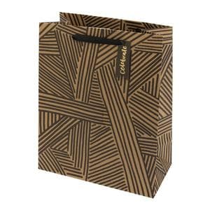 Sainsbury's Home Kraft Large Present Gift Bag Birthday Celebration