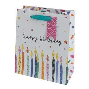 Sainsbury's Home Brights Happy Birthday Medium Present Gift Bag Birthday Celebration