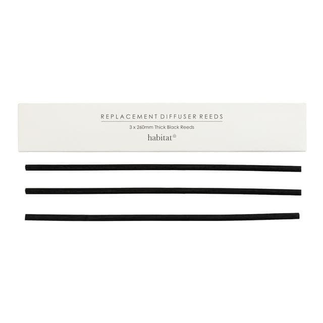 Habitat 260mm Thick Black Reed Pack - gallery image 1