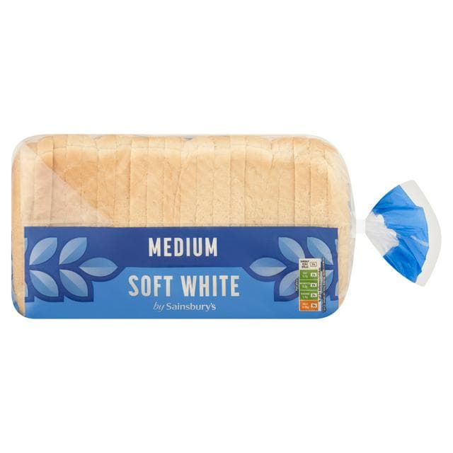 Sainsbury's Soft Medium Sliced White Bread 800g - gallery image 1