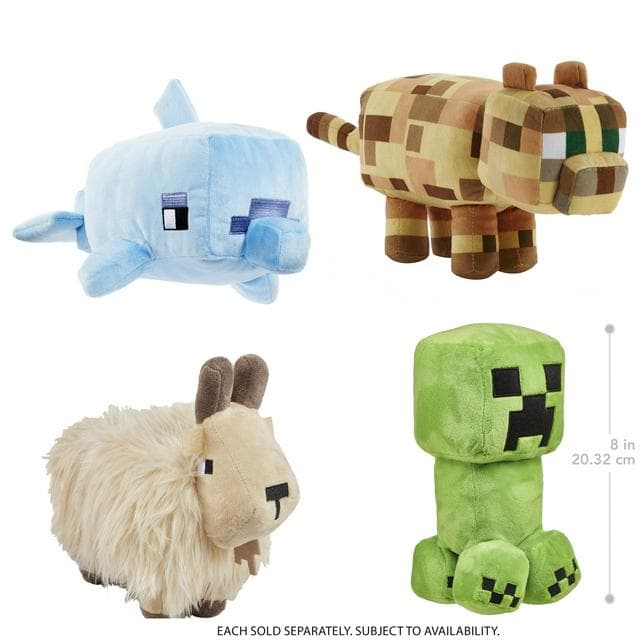 Minecraft 8" Plush Assortment - gallery image 1