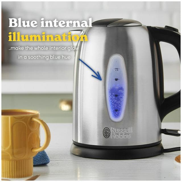 Russell Hobbs Worcester Stainless Steel Kettle 25513 - gallery image 3