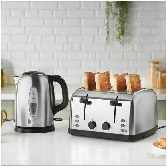 Russell Hobbs Worcester Stainless Steel Kettle 25513 - gallery image 5