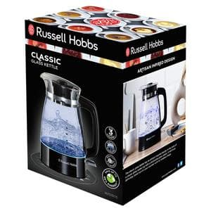 Russell Hobbs Black Classic Glass Kettle 26080