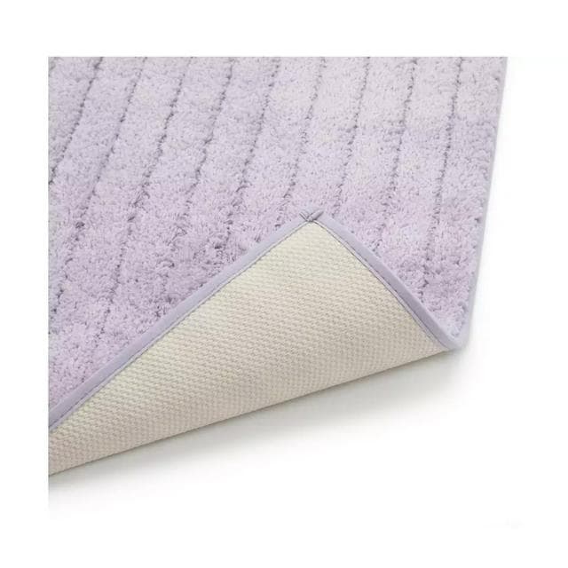 Habitat Supersoft Quick Dry Bath Mat - Lilac - gallery image 3