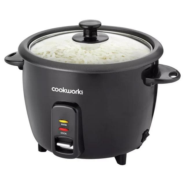 Cookworks 1.5L Rice Cooker - Black - gallery image 1