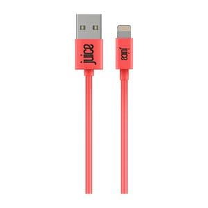 Juice 2M Lightning Cable - Coral