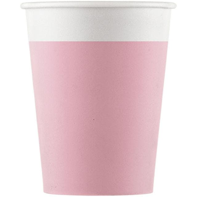 Procos Pink Paper Cups 8pk - gallery image 1