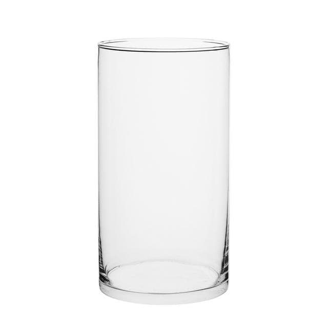 Habitat Tall Glass Vase - Clear - gallery image 1