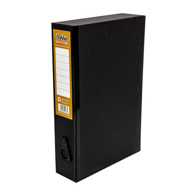 Pukka Recycled Boxfile Black - gallery image 1