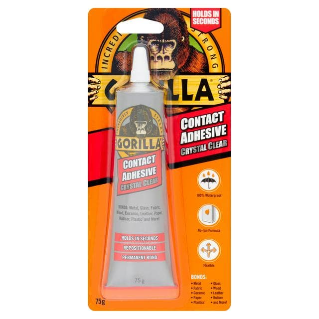 Gorilla Contact Adhesive Tube Clear - gallery image 1