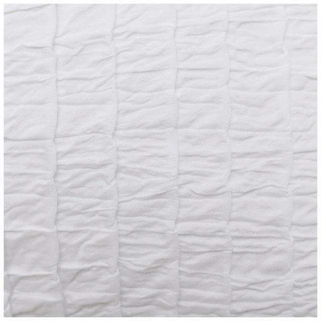 Sainsbury's Home Crinkle Bedding Set - White - gallery image 2