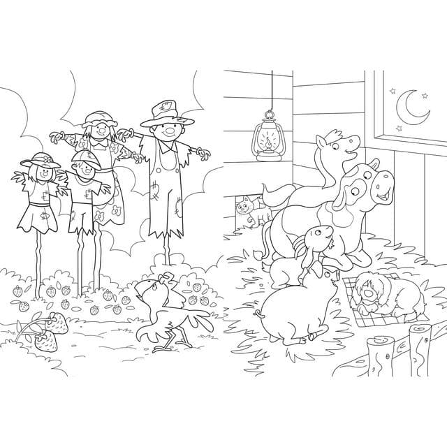 Igloo Books Farm Colouring Book - gallery image 2