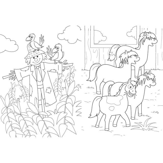 Igloo Books Farm Colouring Book - gallery image 4