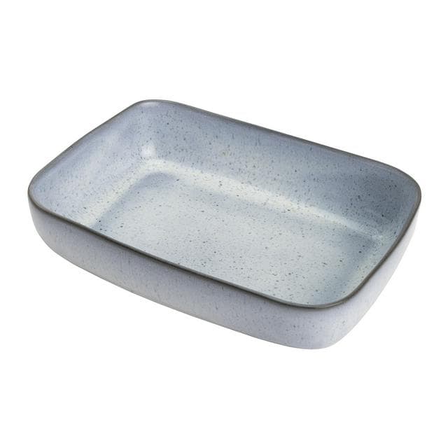 Habitat Evora Blue Small Roasting Dish - gallery image 1
