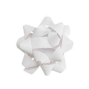 Sainsbury's Large  Recyclable Paper Present Gift Wrap Bow White