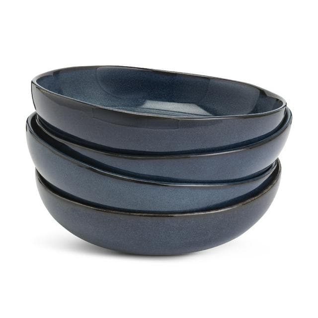 Habitat Reactive Pasta Bowl - Navy - gallery image 3