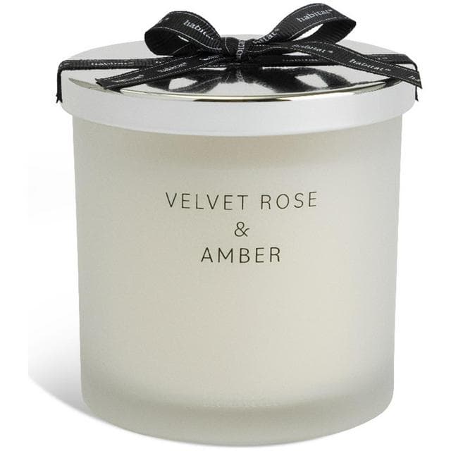 Habitat Large Candle with Lid - Velvet Rose & Amber - gallery image 3