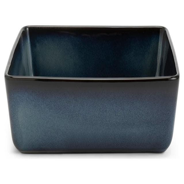Habitat Glaze Stoneware Roaster - Navy Blue - gallery image 4
