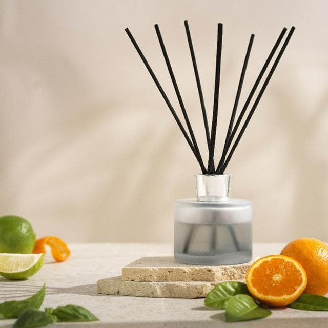 Habitat 90ml Scented Reed Diffuser - Mandarin & Basil - gallery image 2