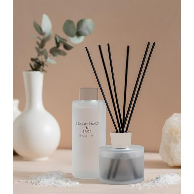 Habitat 90ml Scented Reed Diffuser - Sea Minerals & Sage - gallery image 2