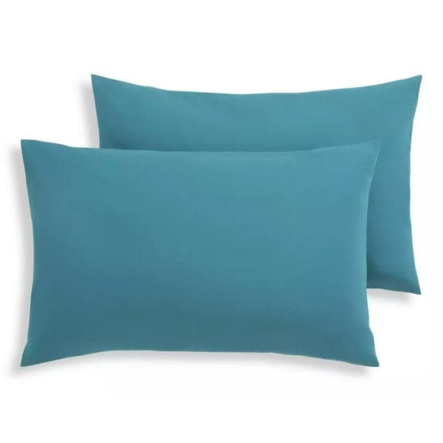 Habitat Cotton Rich 180 TC Standard Pillowcase Pair - Petrol - gallery image 1