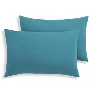 Habitat Cotton Rich 180 TC Standard Pillowcase Pair - Petrol