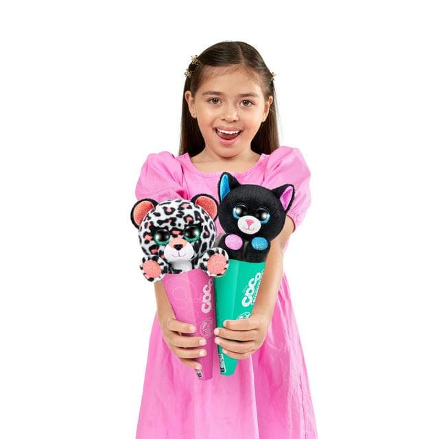 Zuru Coco Cones Mix Neon & Originals Plush In a Cone - gallery image 5