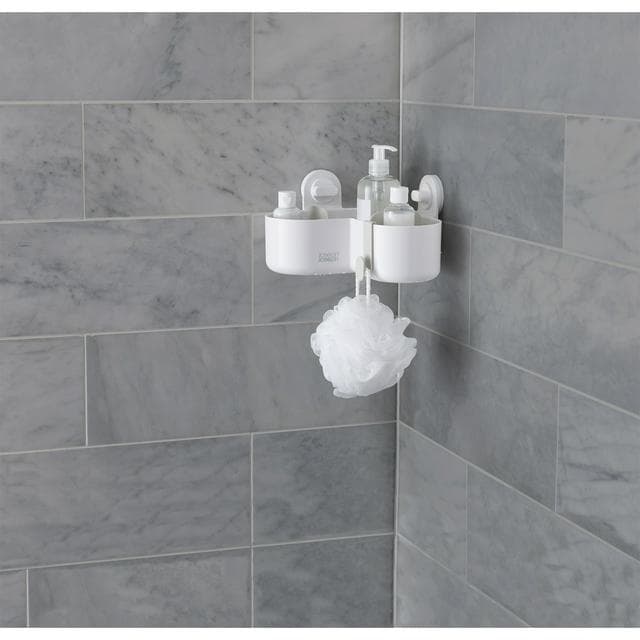 Joseph Joseph Duo Corner Shower Caddy - White - gallery image 2