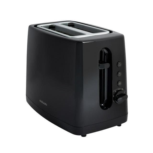 Cookworks New Basic 2 Slice Toaster - Black - gallery image 5
